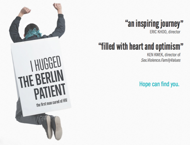 [Newsletter Exclusive] Win a pair of tickets to watch indie documentary, I Hugged the Berlin Patient