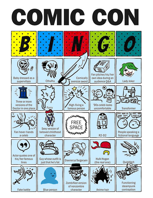 comic-con-bingo